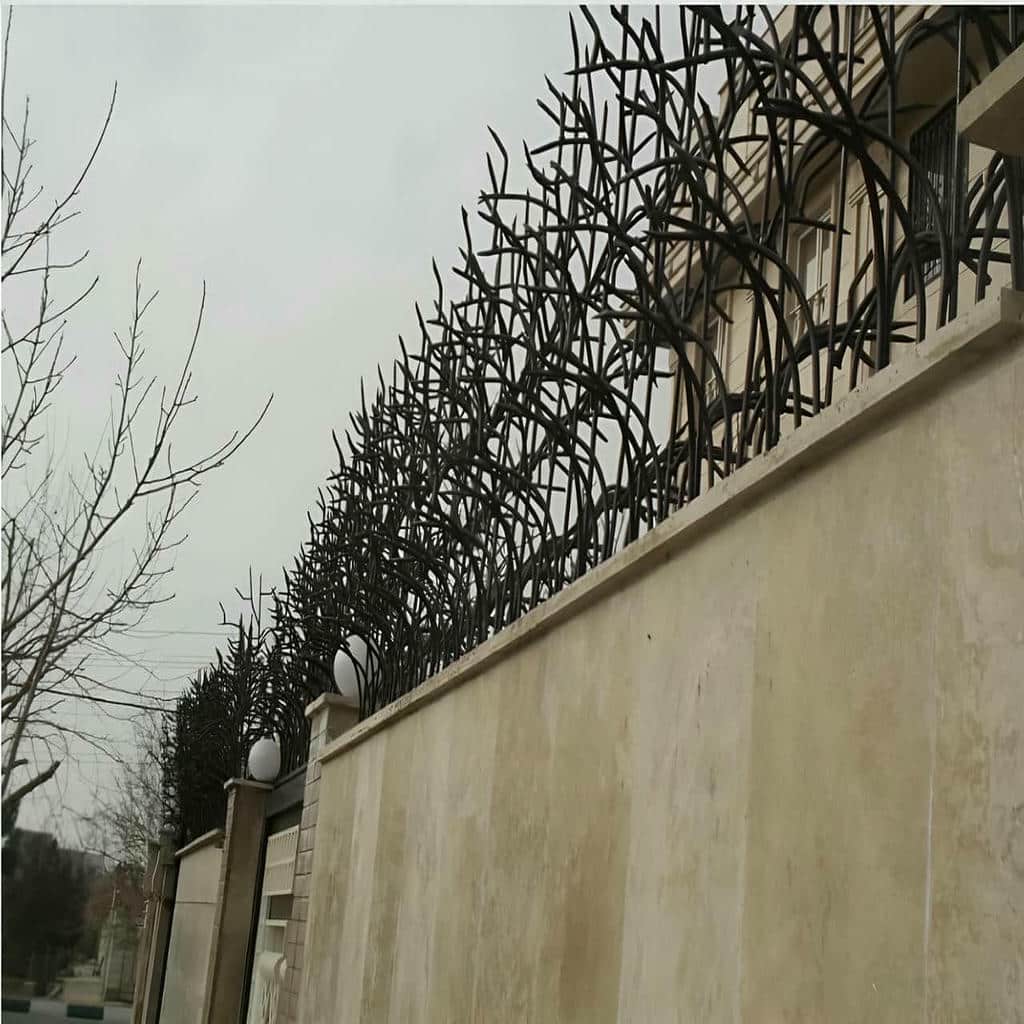 قیمت حفاظ شاخ گوزنی دیوار ساختمان رنگ کوره ای در ملارد