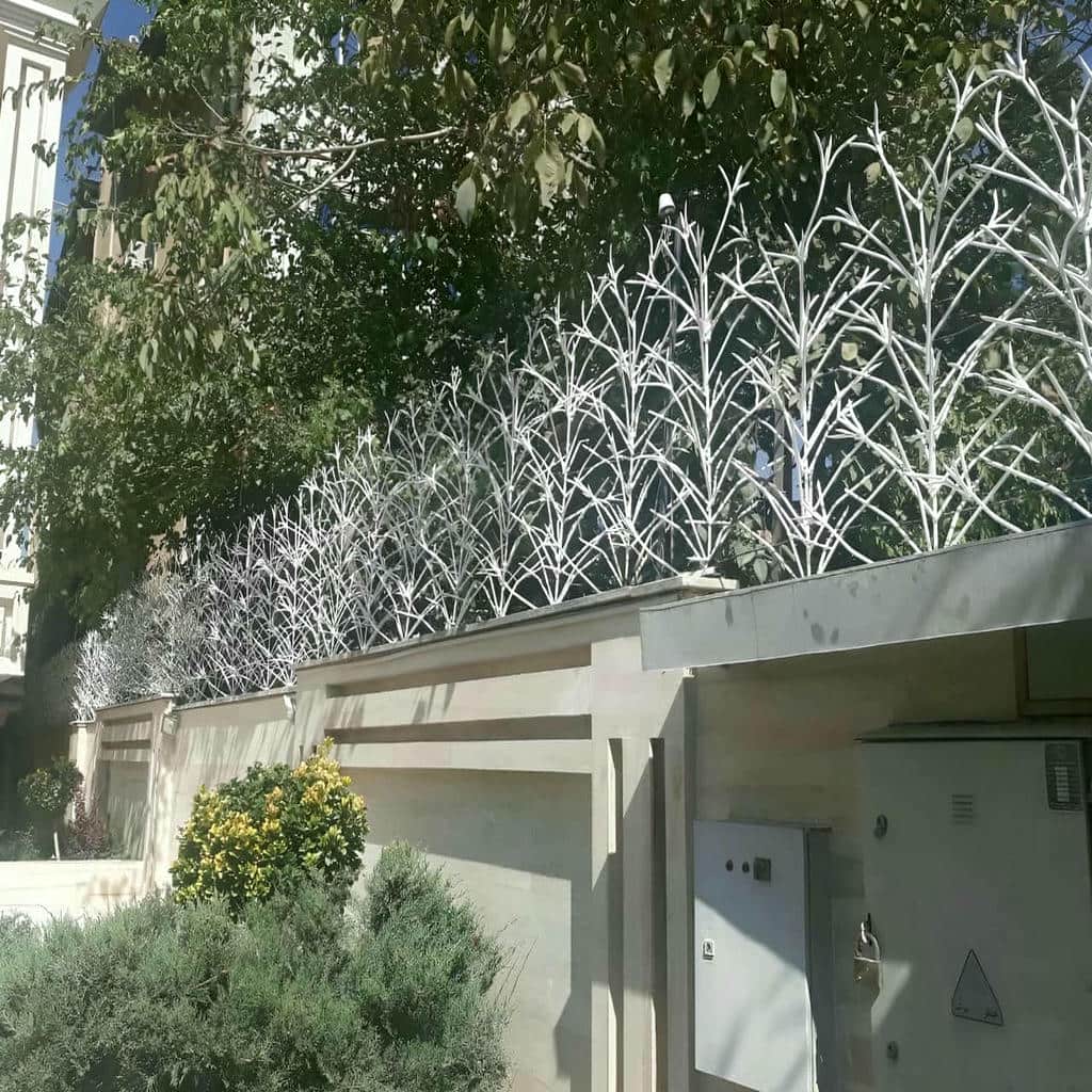 خرید حفاظ شاخ گوزنی دیوار ساختمان ارتفاع سفارشی در استان خوزستان