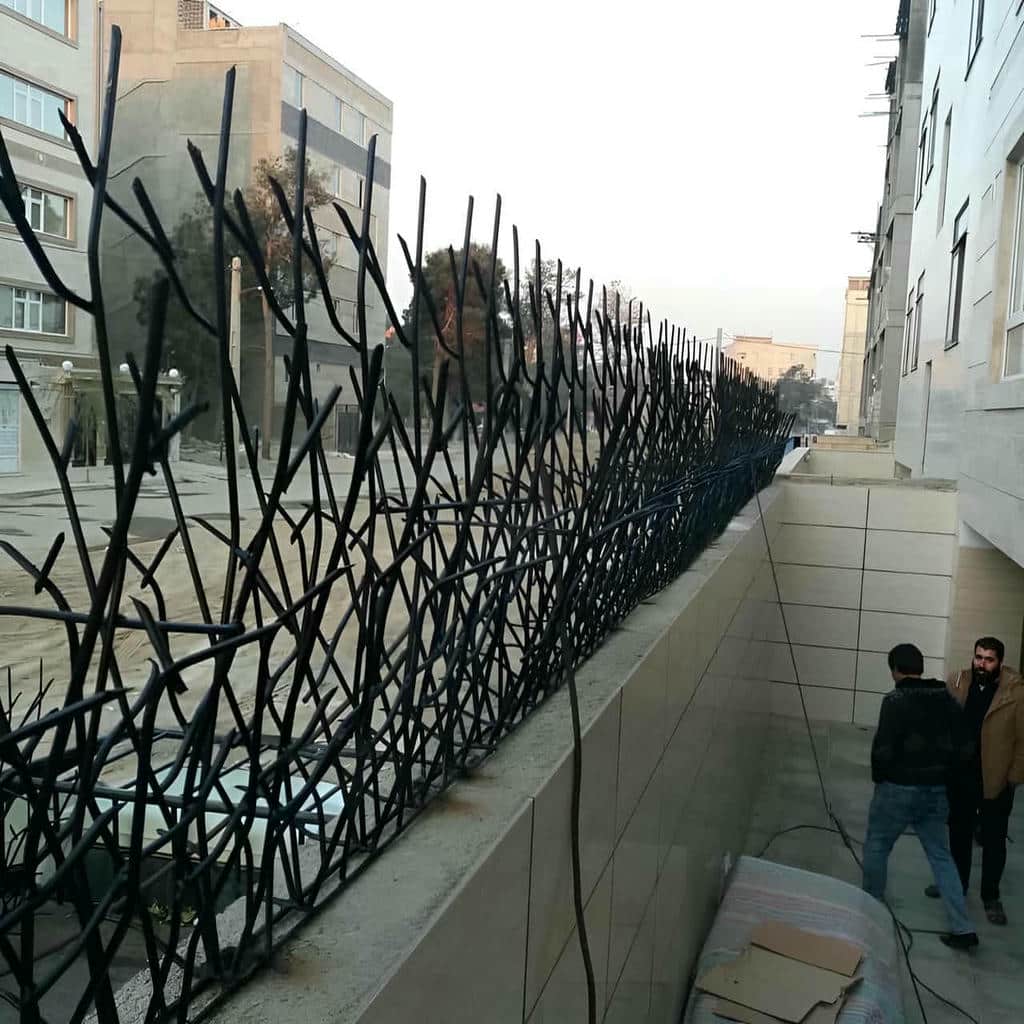 کارخانه حفاظ شاخ گوزنی دیوار ساختمان ارتفاع سفارشی در بجنورد