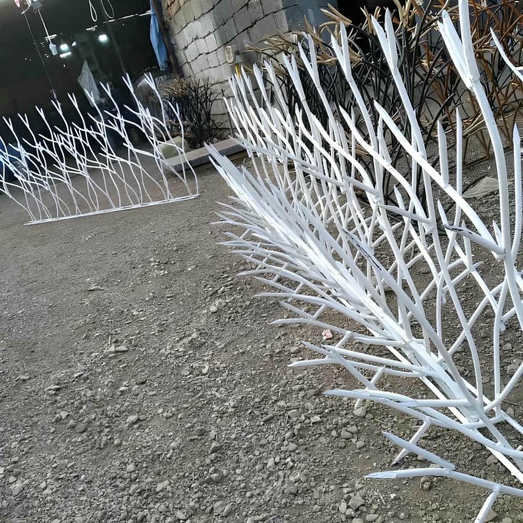 خرید حفاظ شاخ گوزنی دیوار ساختمان در رفسنجان