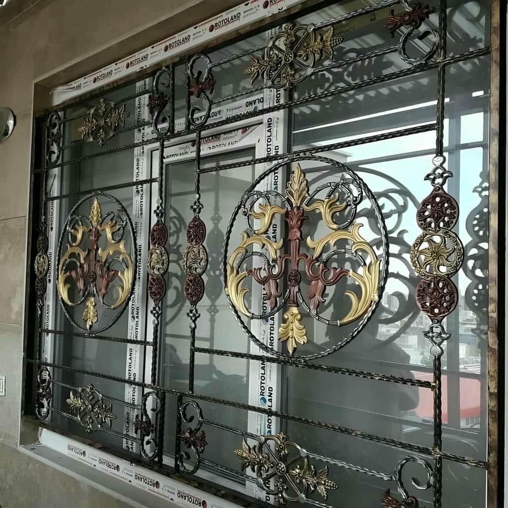 قیمت حفاظ پنجره فرفورژه کلاسیک در ملارد