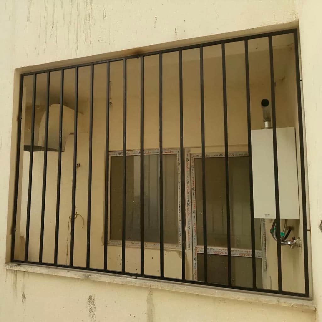 قیمت حفاظ پنجره رنگ ضدزنگ کوره ای در مشهد