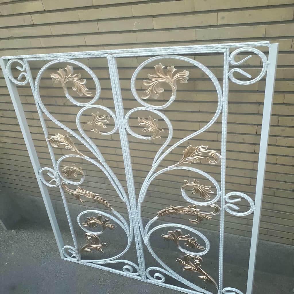 قیمت حفاظ پنجره رنگ ضدزنگ کوره ای در بندر لنگه