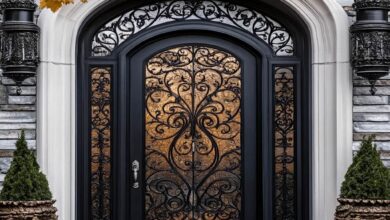 درب حیاط در بیرجند