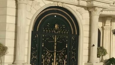 درب حیاط در شهرکرد