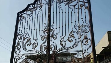 درب حیاط در بندرعباس