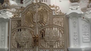 درب حیاط در ملارد