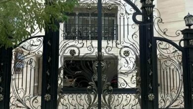 درب حیاط در سیرجان