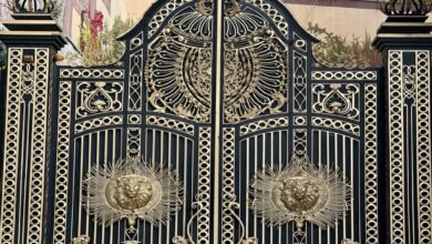 درب حیاط در استان گیلان