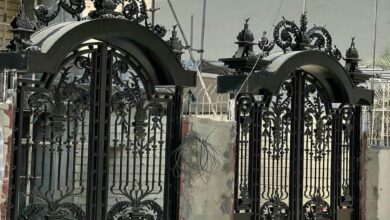 درب حیاط در یزد