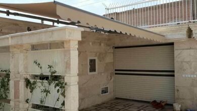 سایبان برقی در فیروزکوه