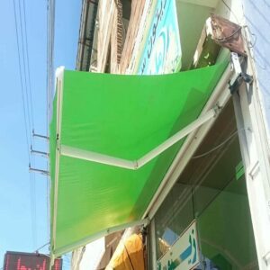 سایبان برقی در گرگان