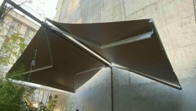 سایبان برقی در سنندج
