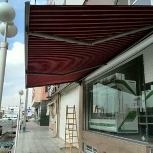سایبان برقی در بیرجند