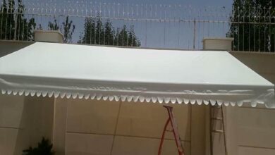 سایبان برقی در فشم