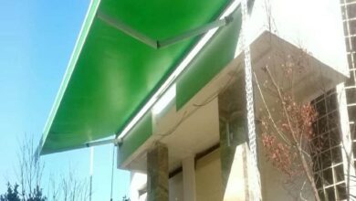 سایبان برقی در دماوند