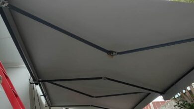 سایبان برقی در یاسوج