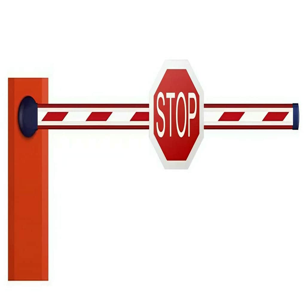 راهبند پارکینگ کنار اتاق نگهبانی راهبند پارکینگ کنار اتاق نگهبانی