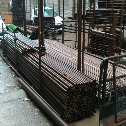 لوله داربست صنعتی برای پالایشگاه با مهاربندی ایمن