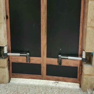 جک درب پارکینگ هنگام قطعی برق با سیستم UPS