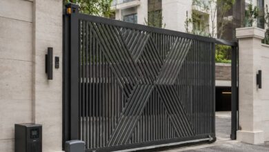 10 مدل درب برقی پارکینگ ریلی