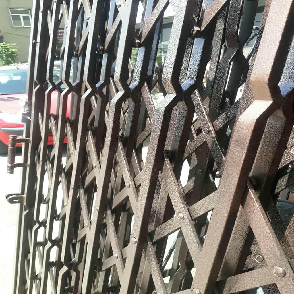 فروش حفاظ آکاردئونی لوزی تسمه پهن با مدل‌های سفارشی