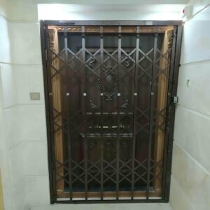 7 نمونه حفاظ آکاردئونی دو جداره ورودی