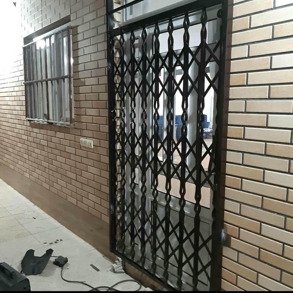 سفارش حفاظ آکاردئونی لوزی تسمه پهن با قفل تقویت‌شده