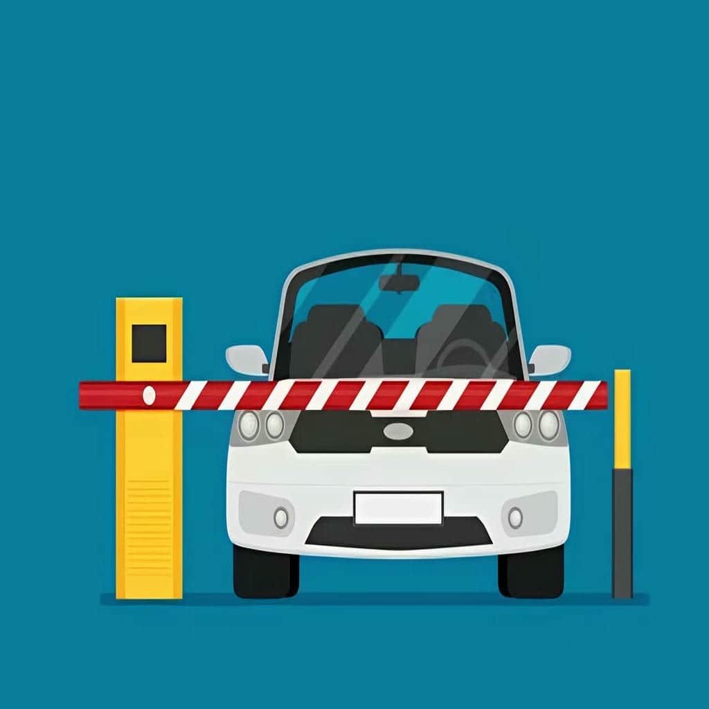 قیمت راهبند صنعتی بازوی بلند وابسته به طول بوم و تجهیزات