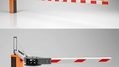 14 نمونه راهبند پارکینگ بازویی ورودی مجتمع