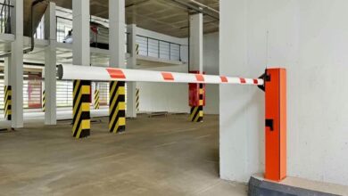 8 طرح راهبند ورودی صنعتی کامیون رو