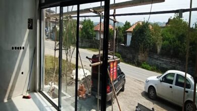 6 مدل درب اتوماتیک شیشه ای بیمارستانی سنسور حرکت