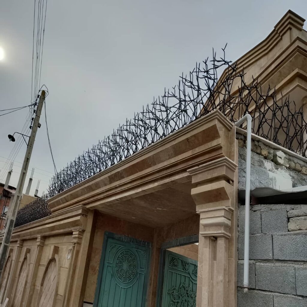 تولید حفاظ شاخ گوزنی پرتراکم امنیتی با میلگرد باکیفیت