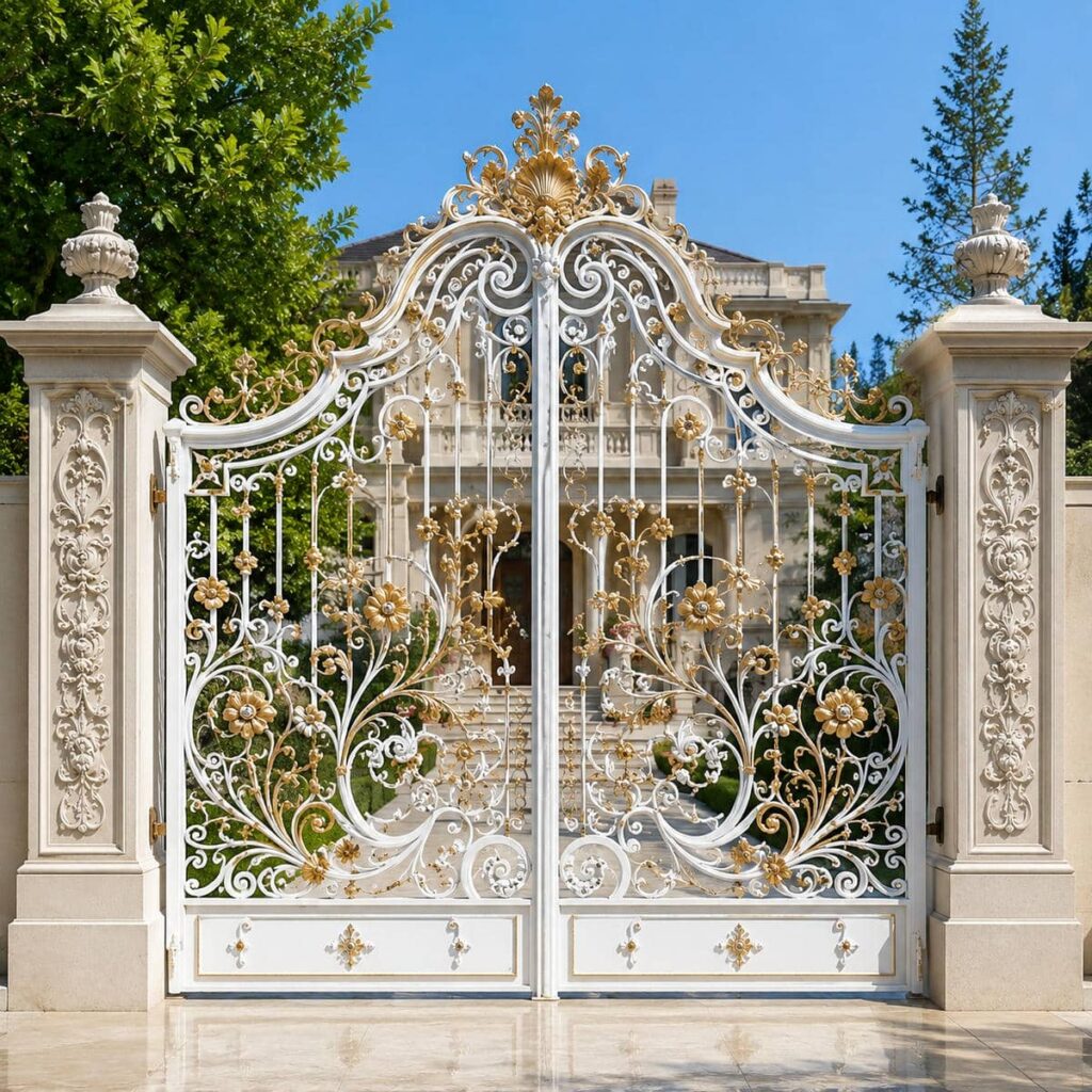 11 طرح درب پارکینگ ساختمان چند واحدی