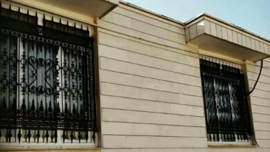 10 طرح حفاظ پنجره جای گلدان دار