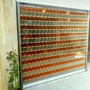 9 طرح کرکره برقی رنگی نمای فروشگاه
