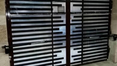 12 طرح جک درب پارکینگ ایرانی بازویی