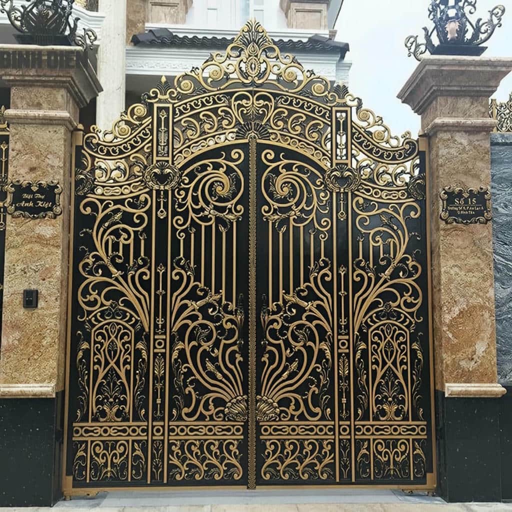تولید درب پارکینگ شاسی فلزی تقویت شده با پروفیل آهنی مقاوم
