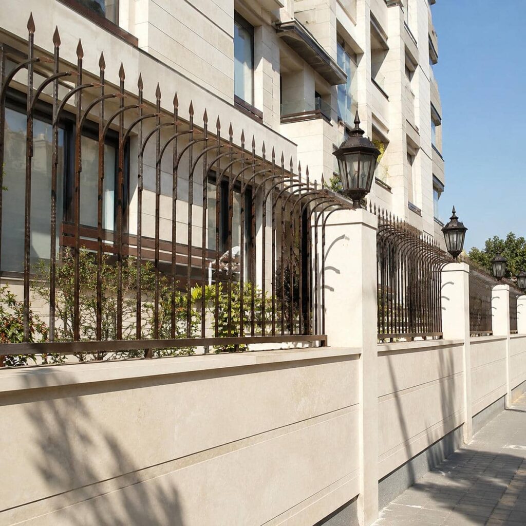 فروش حفاظ دیوار مدرن خطی با راهنمای سفارش
