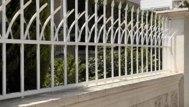 13 نمونه حفاظ دیوار فلزی ردیفی