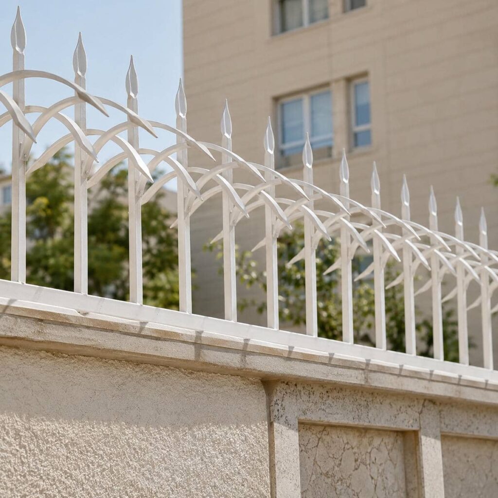 خرید حفاظ دیوار ویلایی مدرن طرح نیزه با مشاوره قابل اعتماد