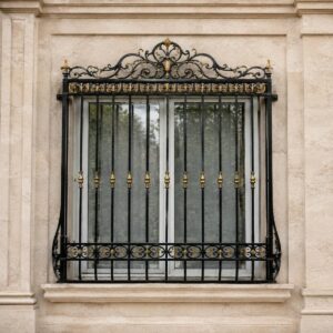 9 طرح حفاظ پنجره قوسی کتیبه دار