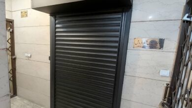 ریل درب کرکره برقی