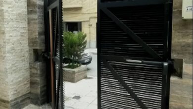 عکس درب جک دار پارکینگ