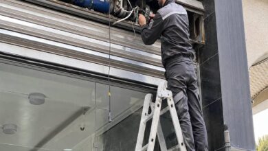 نصب کرکره برقی - نصب انواع درب کرکره ای برقی اتوماتیک