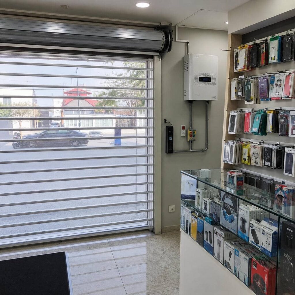 درب کرکره ای اتوماتیک
