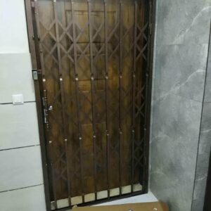 درب آکاردئونی فلزی مناسب ورودی ویلایی