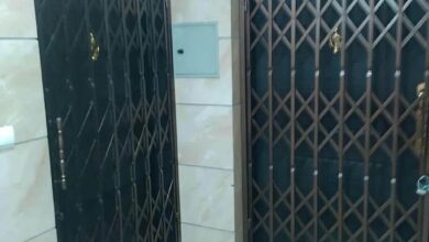حفاظ درب ورودی سفارشی ساختمان