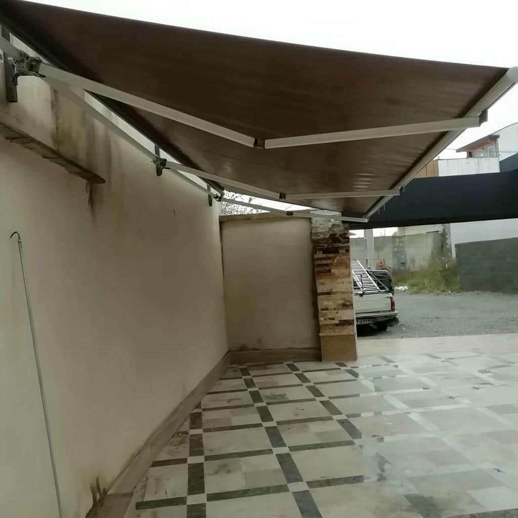سایبان تاشو مدل بازویی