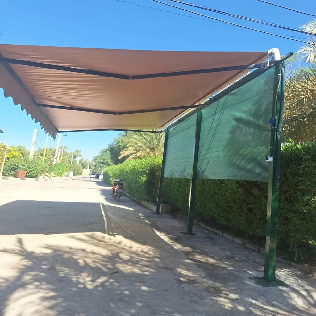سایبان اتوماتیک پوشش ضد باران